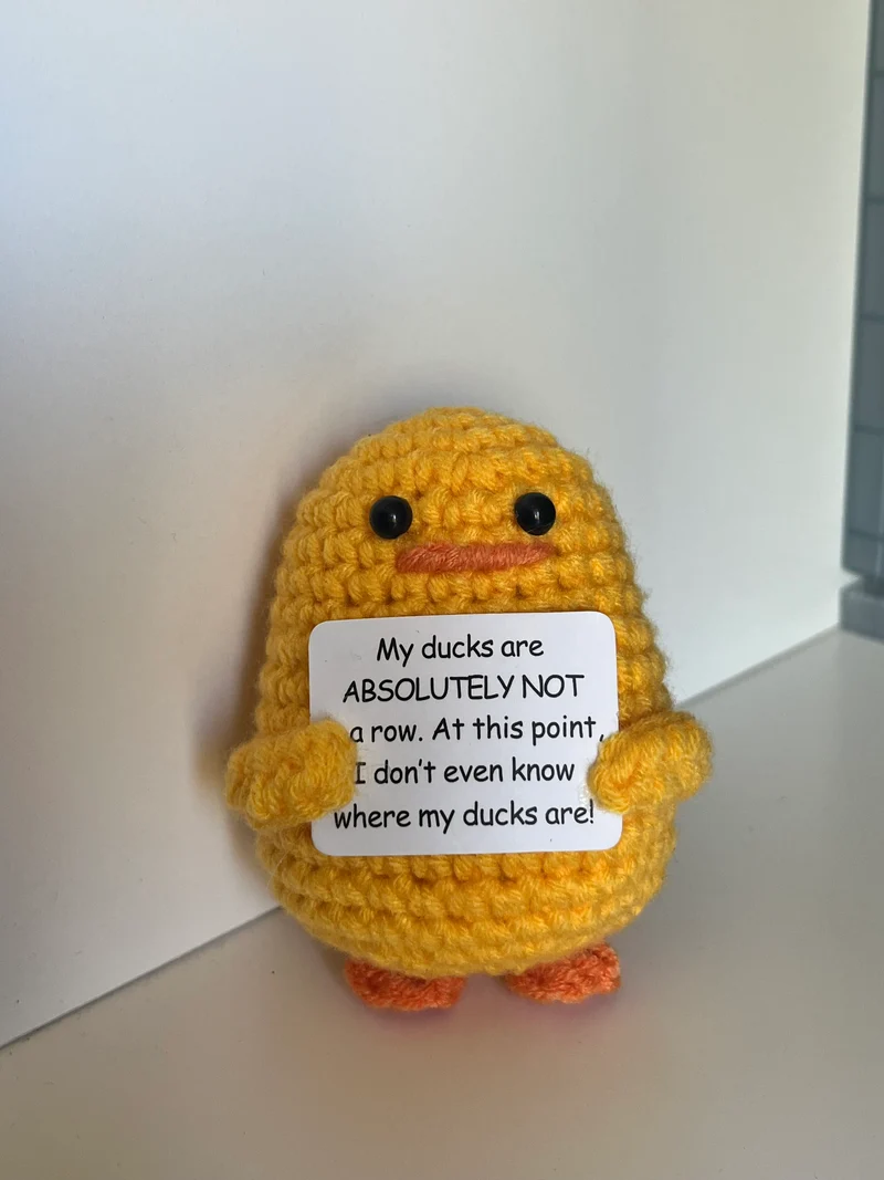 Mini Hand Crochet Plush Support
