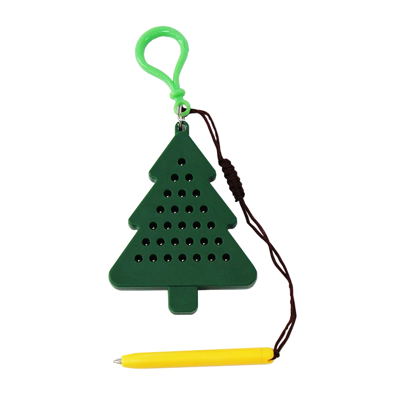 Christmas Tree Magnetic Pad Keyring