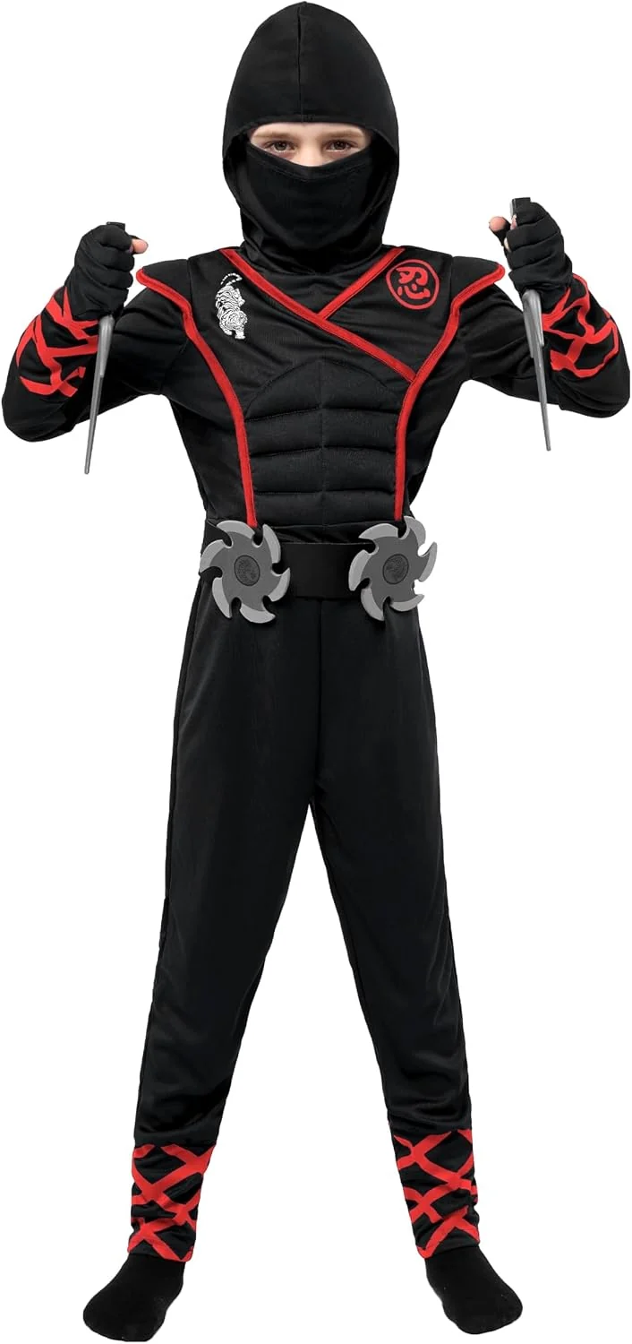 JOYIN Kids' Halloween Ninja Costume Set