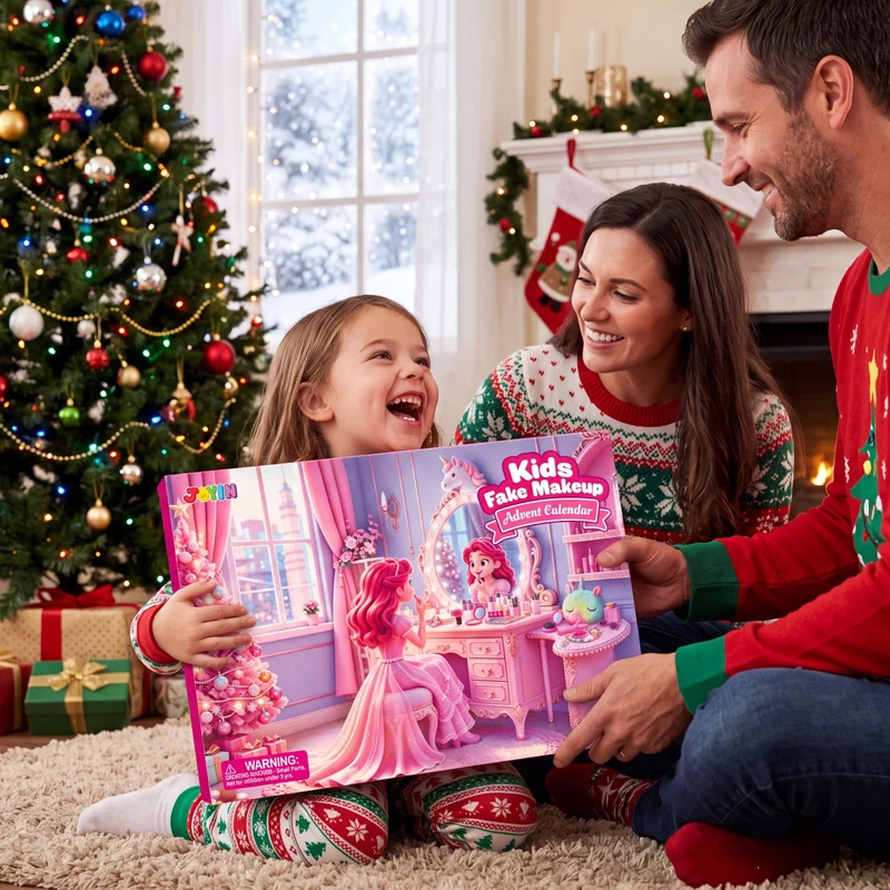 JOYIN Christmas Advent Calendar 2026 - Unicorn Fake Makeup Set
