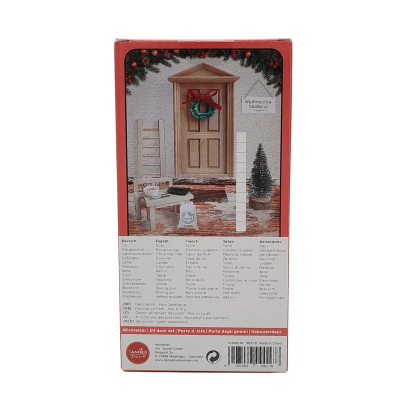 Wichteltür "Weihnachtsbäckerei"