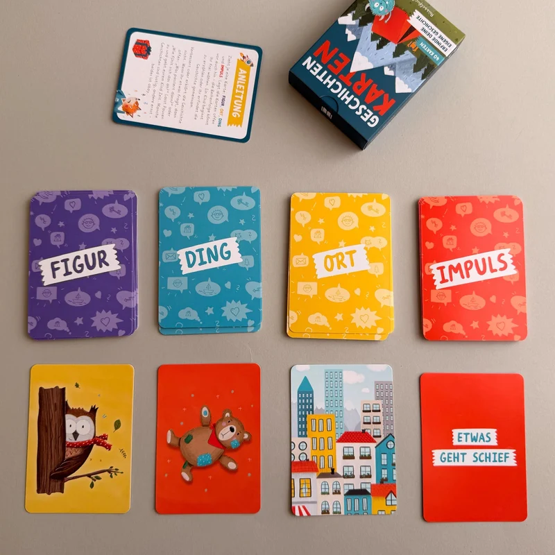 Geschichtenkarten - Kartenspiel für Kinder
