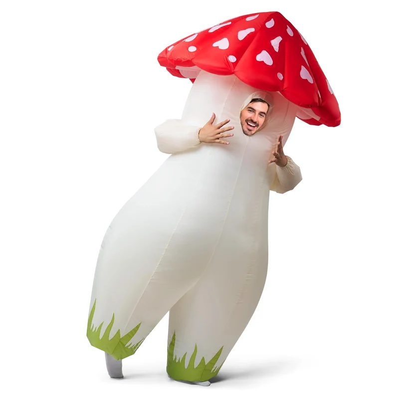 JOYIN Full Body Inflatable Mushroom Costume - Halloween Cosplay Suit JOYIN 全