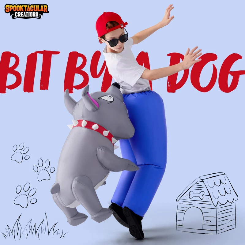JOYIN Inflatable Bulldog Costume - The Bite That Steals the Show