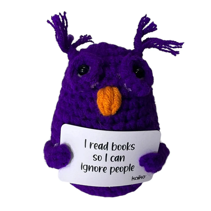 I Read Books So I Can Ignore People Owl