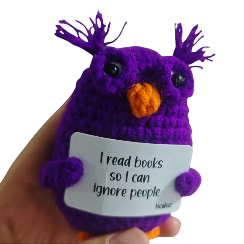 I Read Books So I Can Ignore People Owl