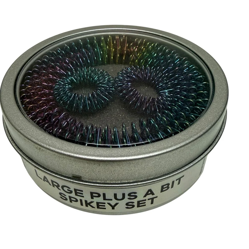 OIL SLICK Set: Wrist & Finger Spikey Set 3 pack