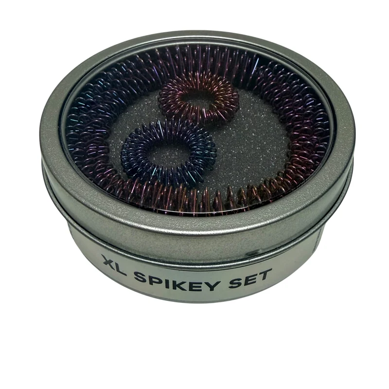 OIL SLICK Set: Wrist & Finger Spikey Set 3 pack