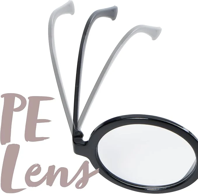 JOYIN Wizard Round Glasses - Black Circle Halloween Costume Accessory