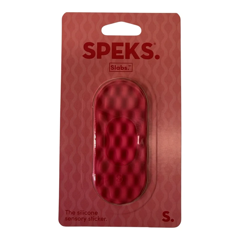 Speks Tab Blush Pink Mesh Slab Sensory Sticker