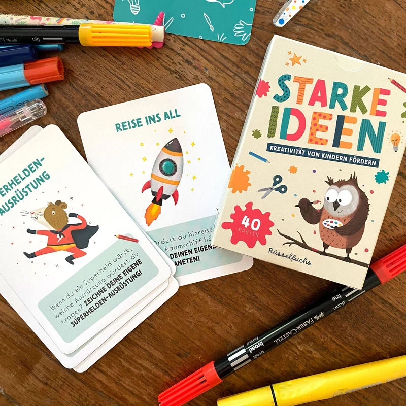 Starke Ideen – Kreativitätskarten für Kinder