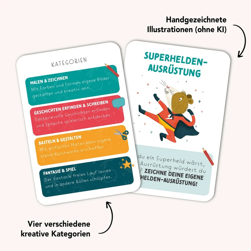Starke Ideen – Kreativitätskarten für Kinder