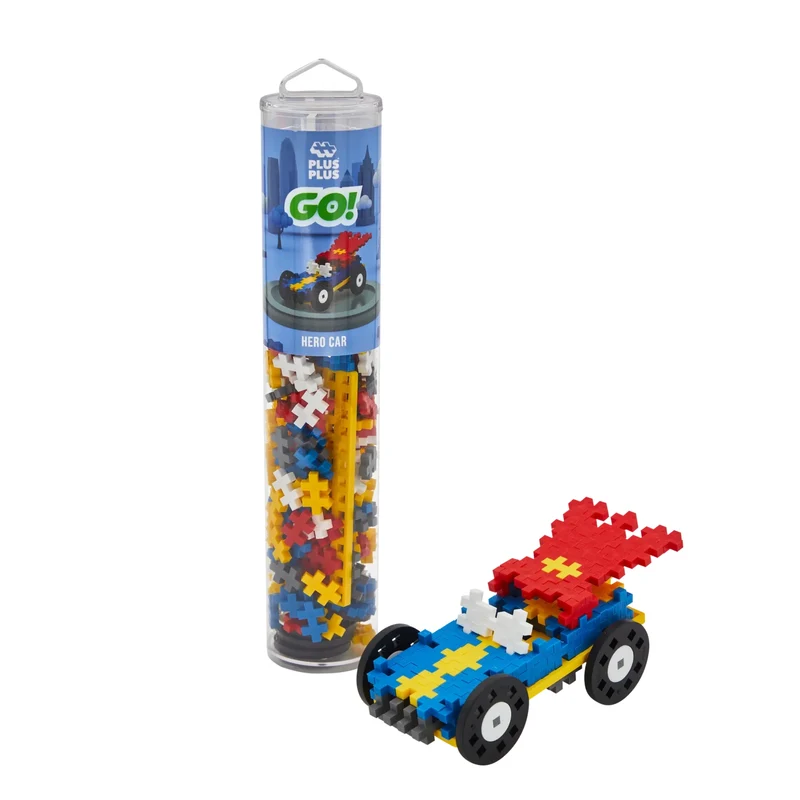 Plus-Plus 200 Kreativ Bausteine GO! Auto Hero