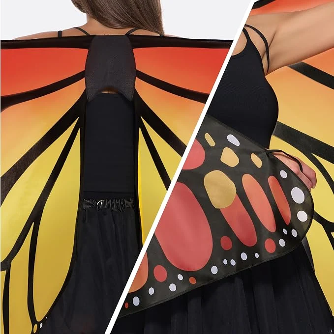 JOYIN Halloween Monarch Butterfly Wings for Women