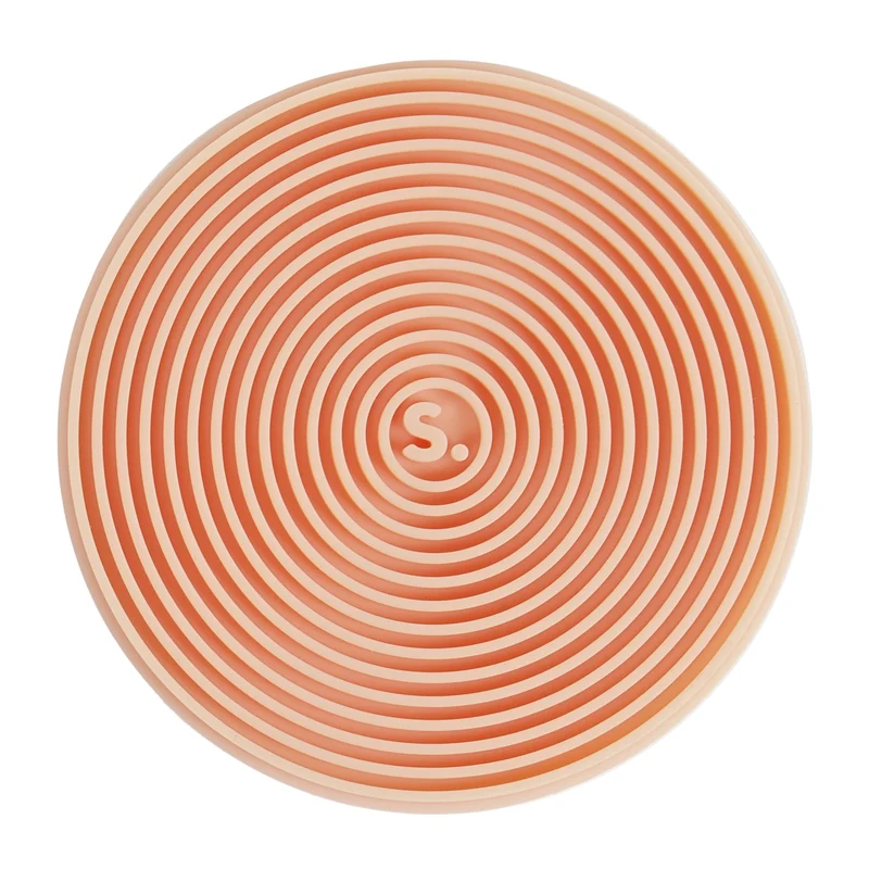 Speks Circle Apricot Groove Slab Sensory Sticker