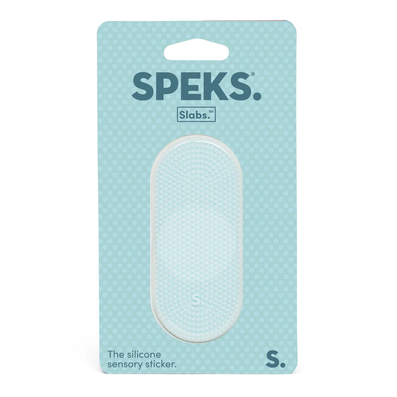 Speks Tab Mint Green Static Slab Sensory Sticker