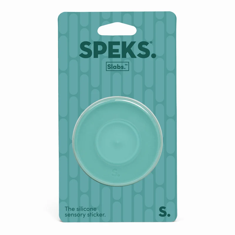 Speks Circle Sage Green Path Slab Sensory Sticker