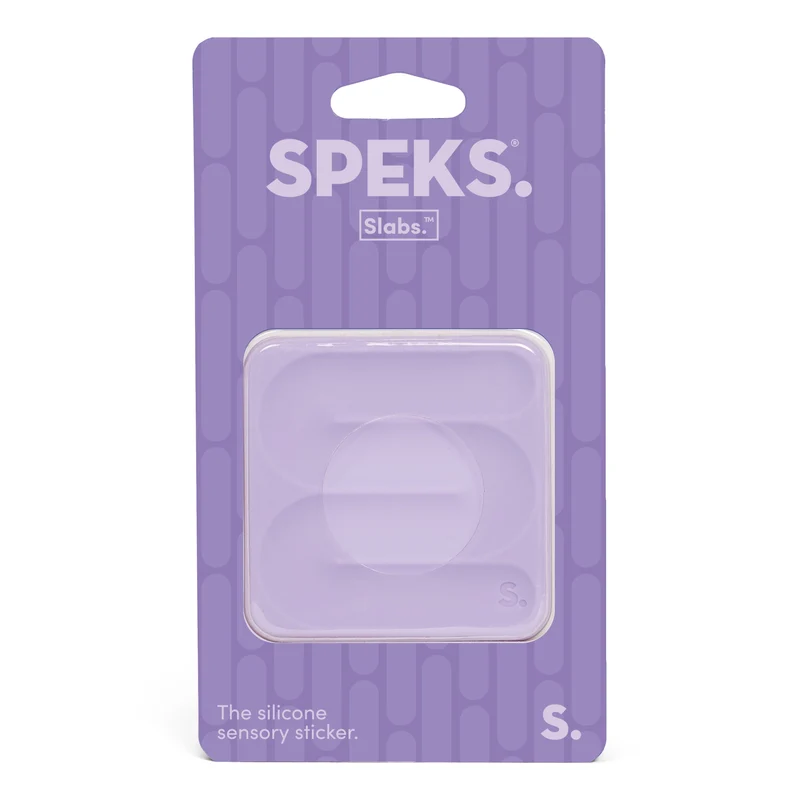 Speks Square Purple Path Slab Sensory Sticker