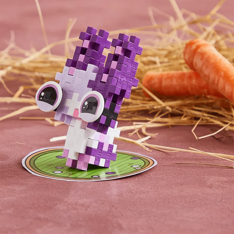 Plus-Plus Kreativ Bausteine Haustiere - Hase