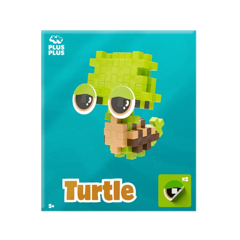Plus-Plus Kreativ Bausteine Haustiere - Schildkröte