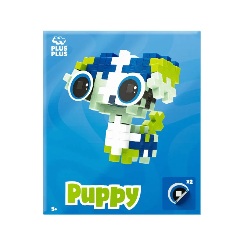 Plus-Plus Kreativ Bausteine Haustiere - Hundwelpe