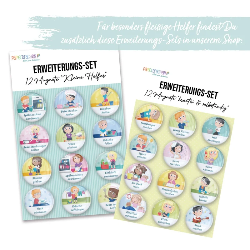 Erweiterungs-Set für Magnettafel "Fair und höflich"