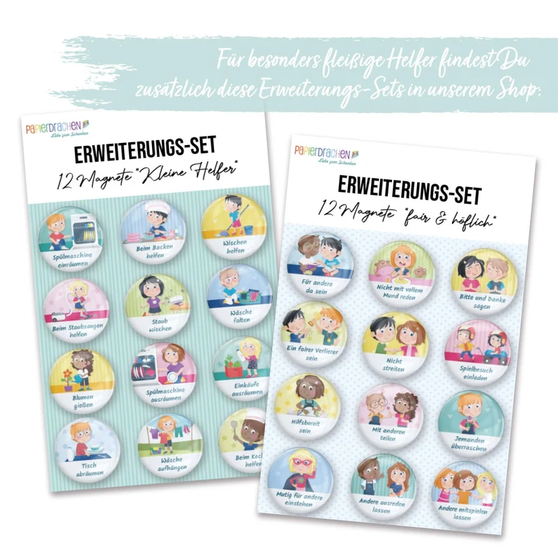 Magnet-Erweiterungs-Set "Kreativ & Selbstständig"