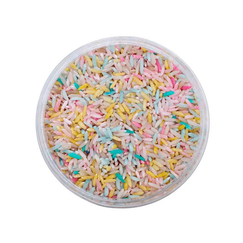 Leukmetletters - Sensorik Spielreis – Einhorn-Mix
