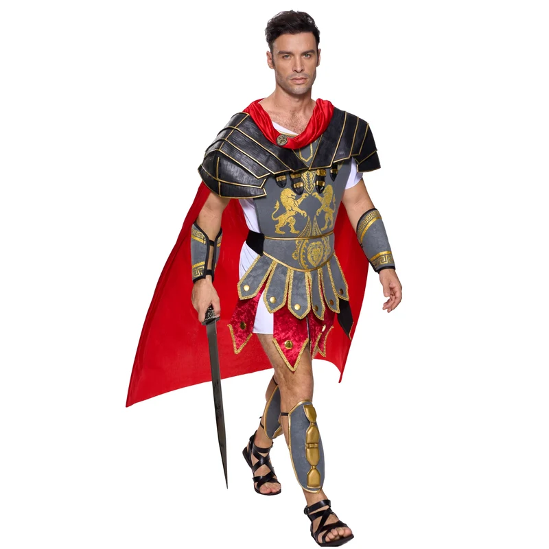 Spooktacular Creations Men's Roman Gladiator Costume Set