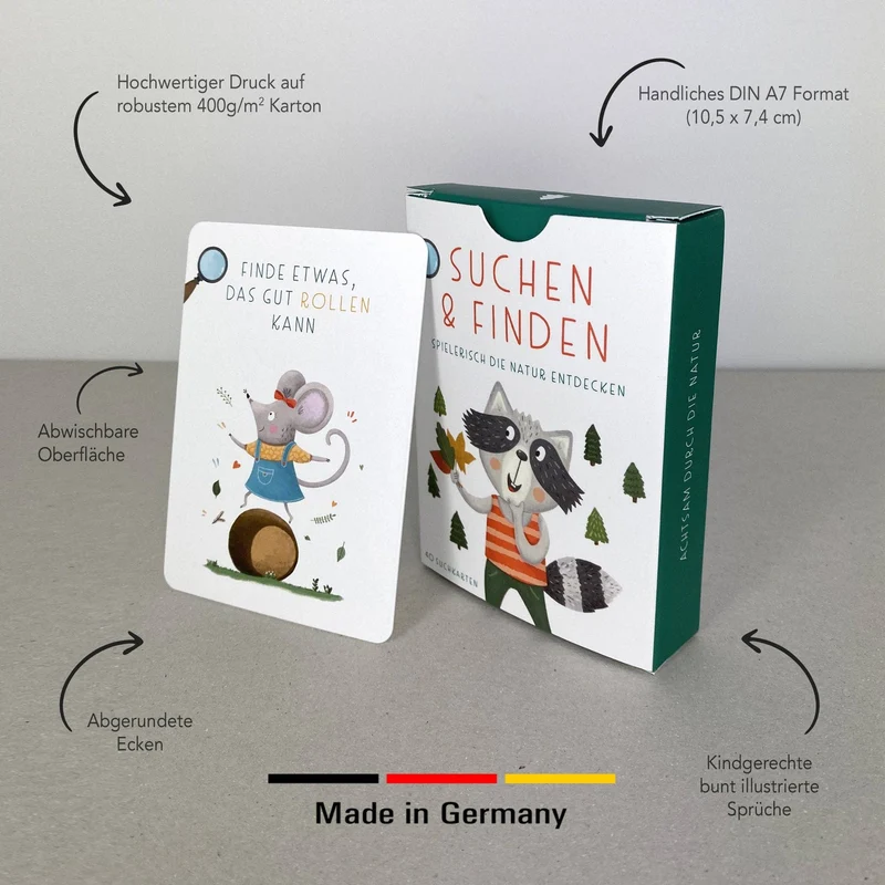 Suchen & Finden – Entdeckerkarten für Kinder