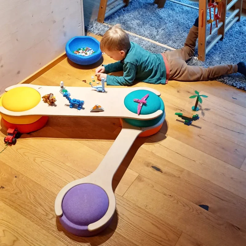 Lulo Kids Spielbretter für Stapelstein® 2er Set