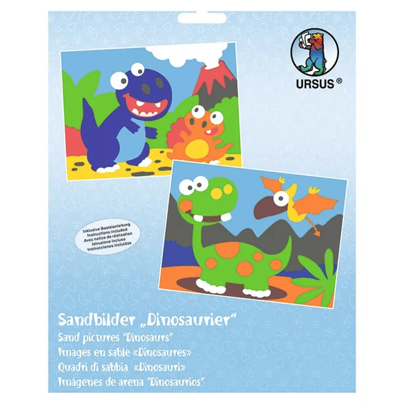 Ursus Sandbilder - Dinosaurier