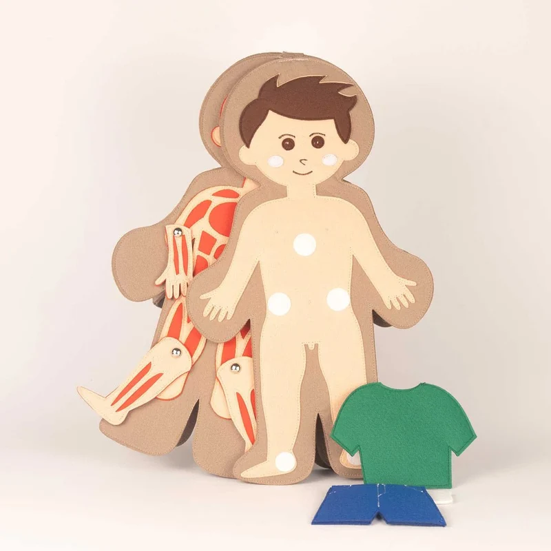 Jolly Designs Travel Buddy Mein Körper - Jungen