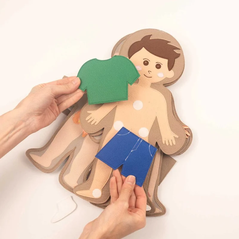 Jolly Designs Travel Buddy Mein Körper - Jungen