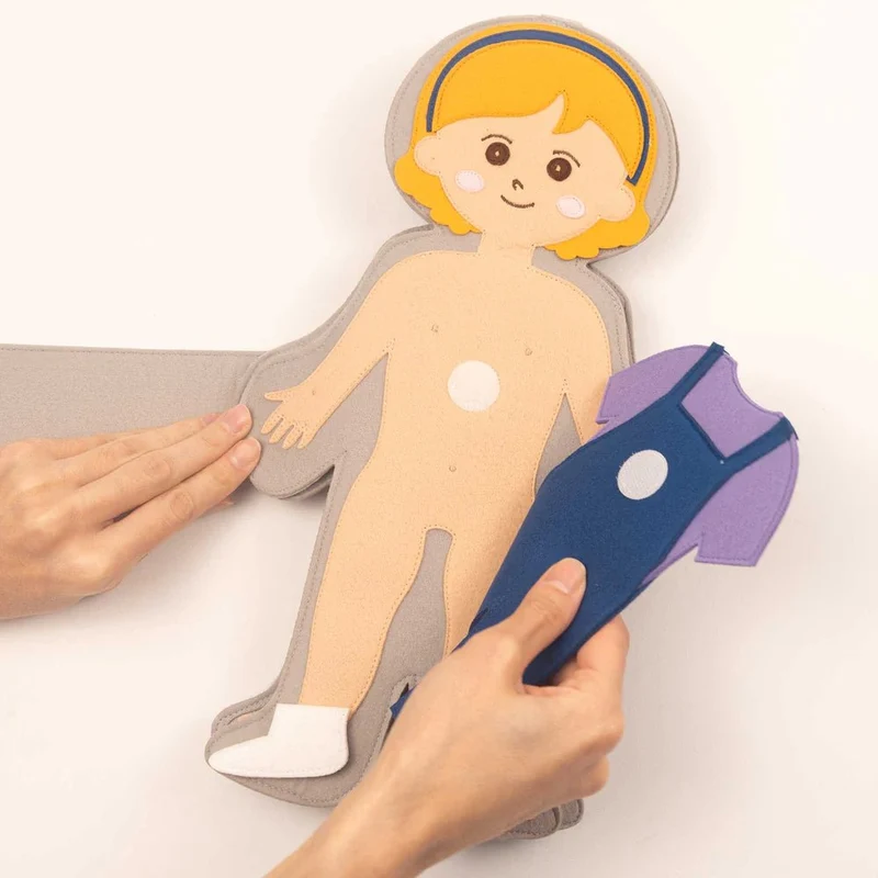 Jolly Designs Travel Buddy Mein Körper - Mädchen