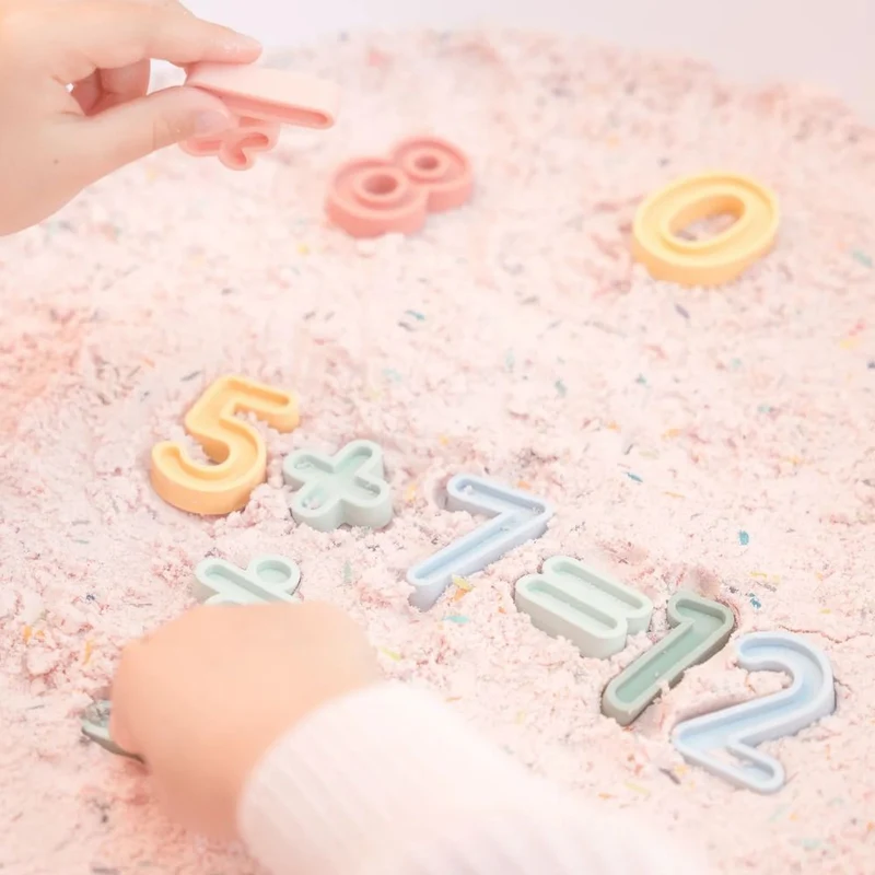 Inspire my Play - Sensorik Spiel - Zahlen und Symbole Set