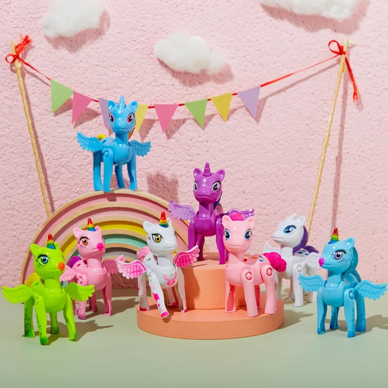 8 Pcs Unicorn Deformation Toy Easter Eggs for Kids Party & Hunt