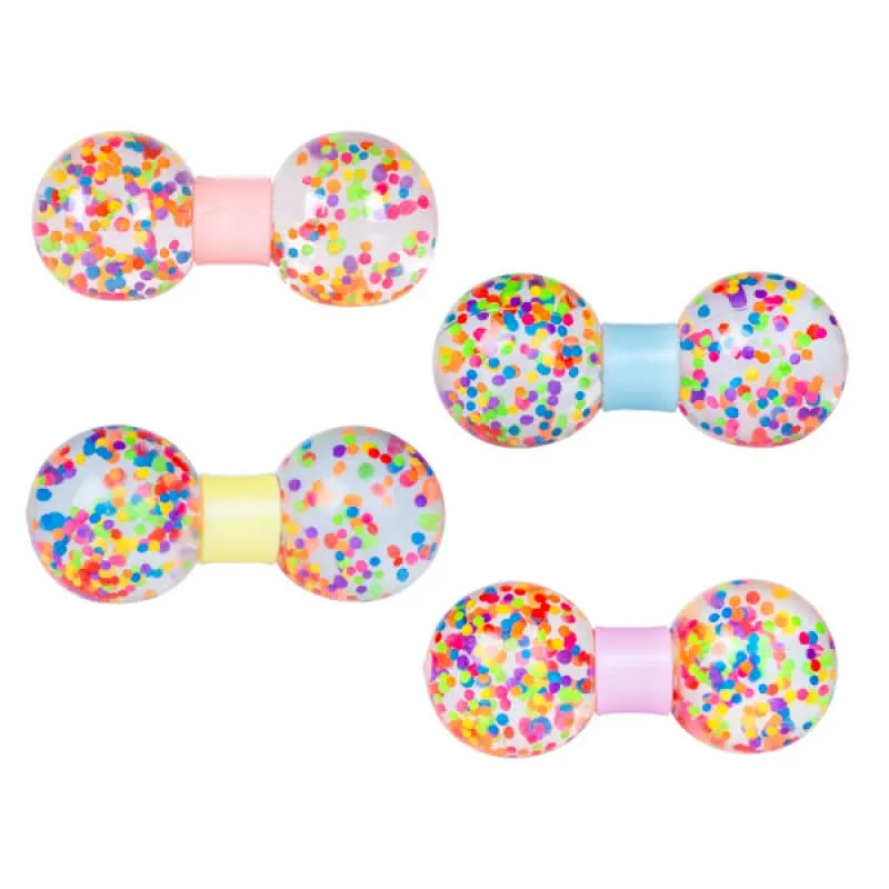 Dumbbell -100 & 1000's Rainbow BEADS