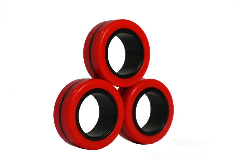 Fingears M-19mm Red-Black Set