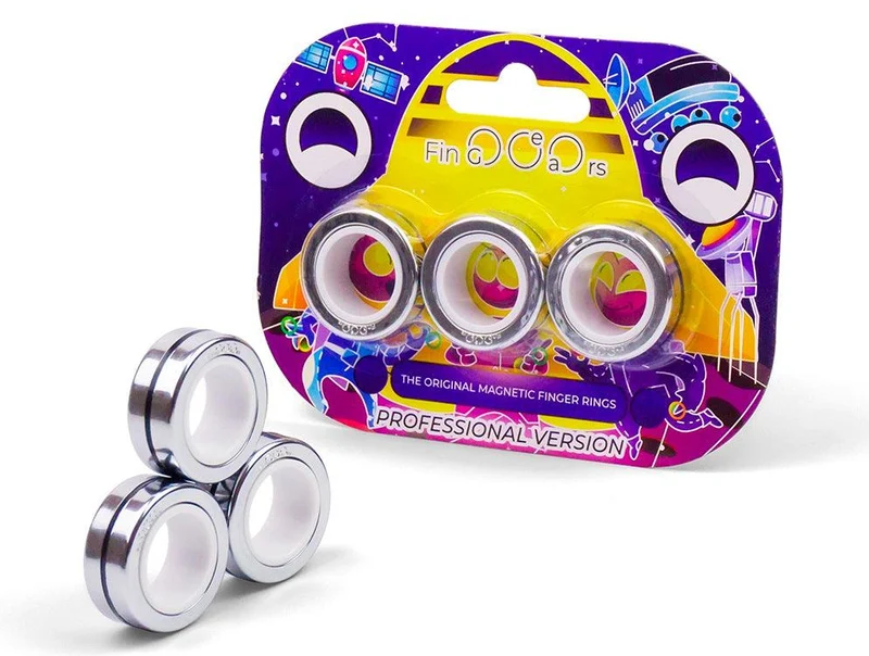 Fingears M-19mm Silver-White Set