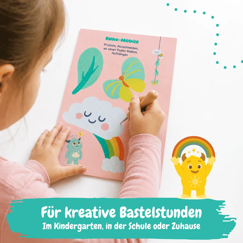 10 Prickelvorlagen Mutmachbande