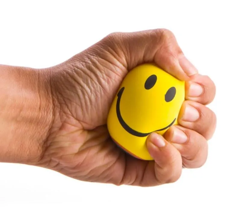 Smiley Face Squishy Ball