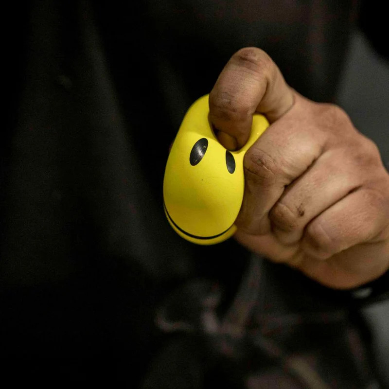 Smiley Face Squishy Ball