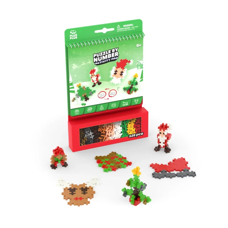 Plus-Plus Activity Pad - Weihnachten