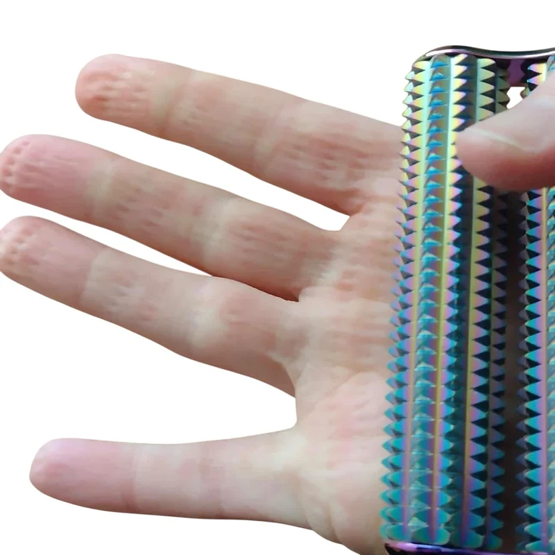 Spikey Hand Roller - Oil Slick 100g