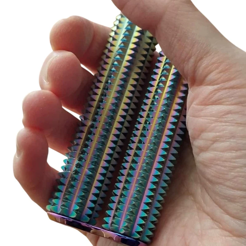 Spikey Hand Roller - Oil Slick 100g