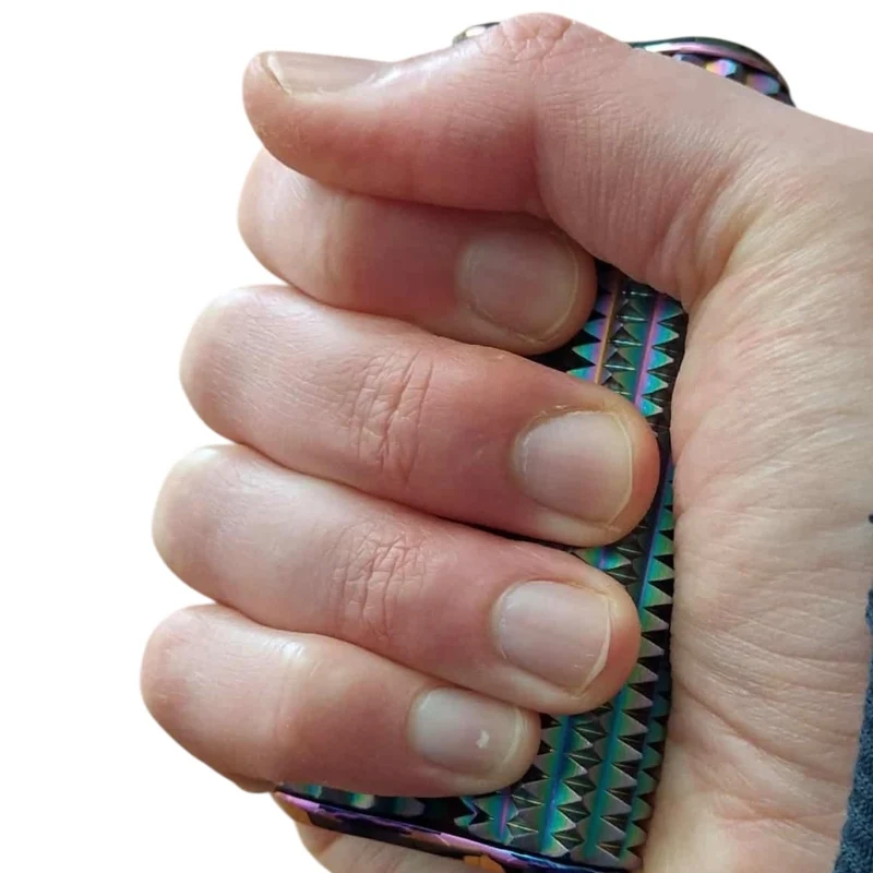 Spikey Hand Roller - Oil Slick 100g