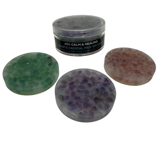 Pick 'Em Bundle 3 = Joy, Calm & Healing Crystal Pick 'Em Stack + Two Put 'Em Putty - Bundle & Save