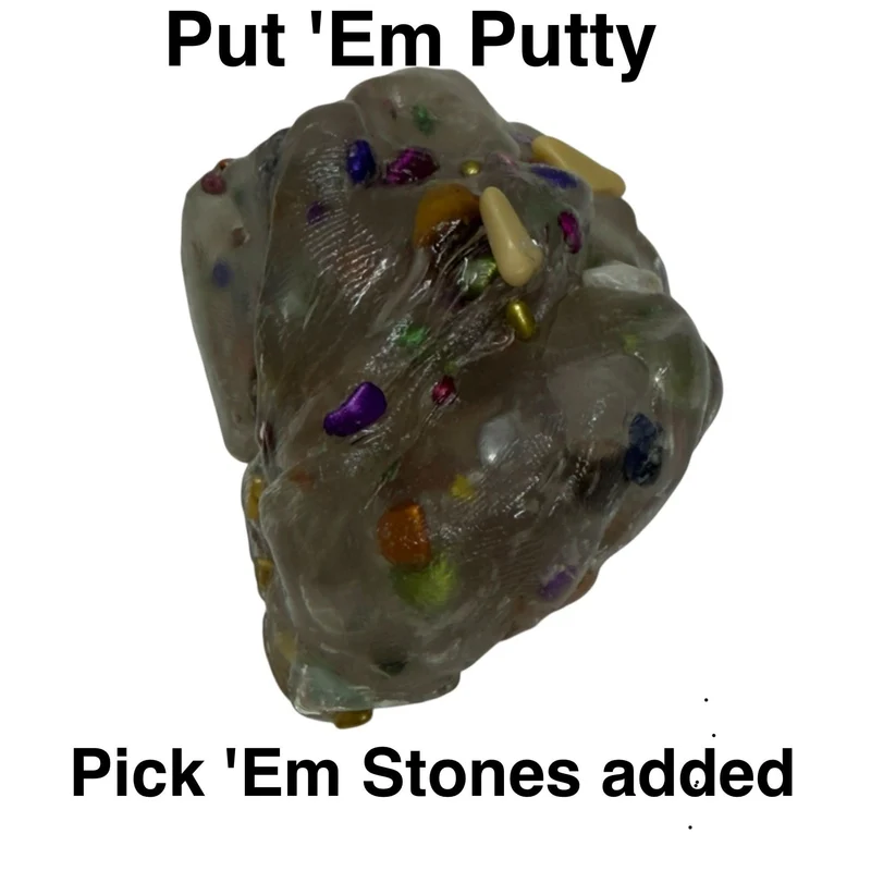 Pick 'Em Bundle 3 = Joy, Calm & Healing Crystal Pick 'Em Stack + Two Put 'Em Putty - Bundle & Save
