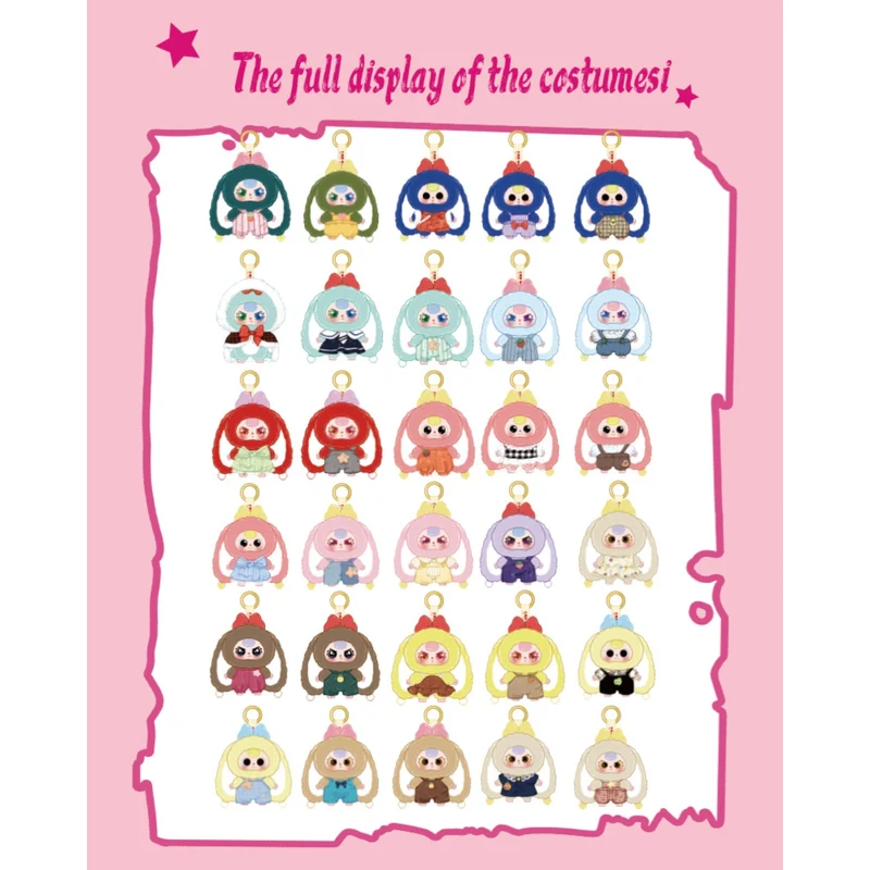 Macaron Cute Bunny Plush